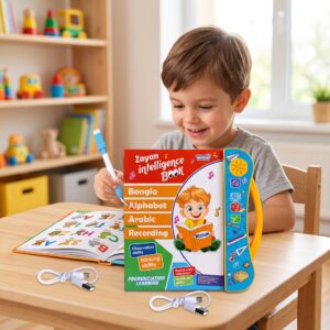 Zayan Kids Educational Learning Book Features